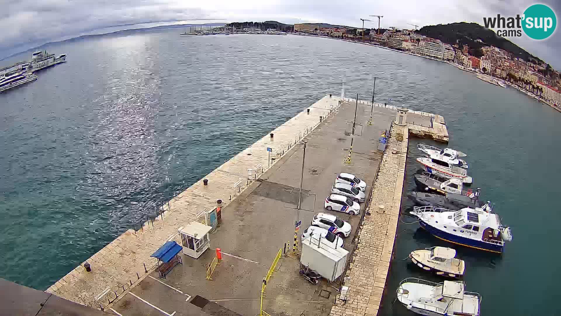 Split Riva Live webcam panorama