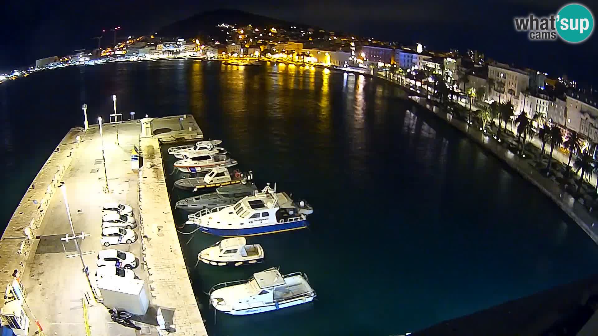 Webcam live Spalato riva e porto