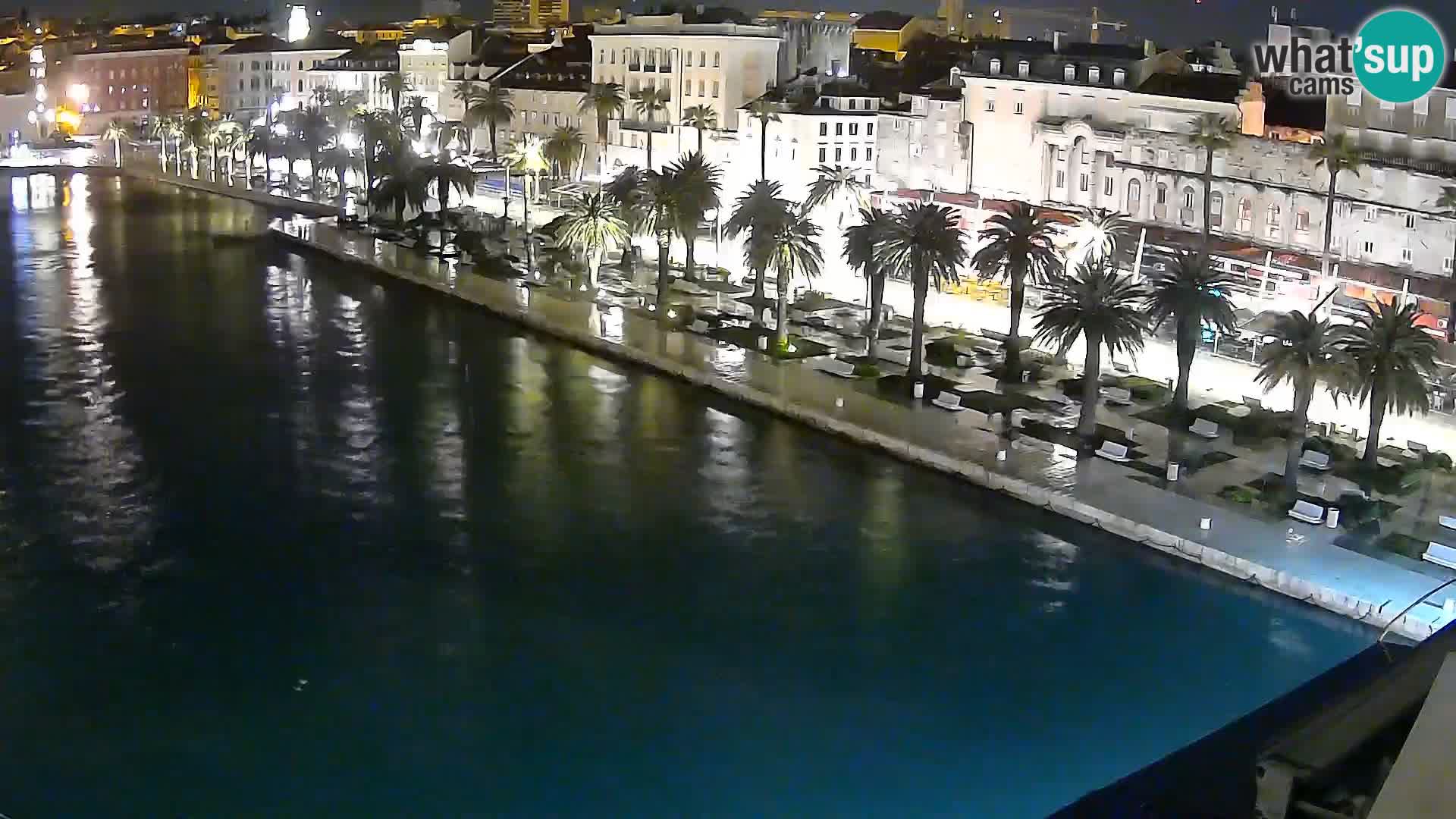 Split Riva Live webcam panorama