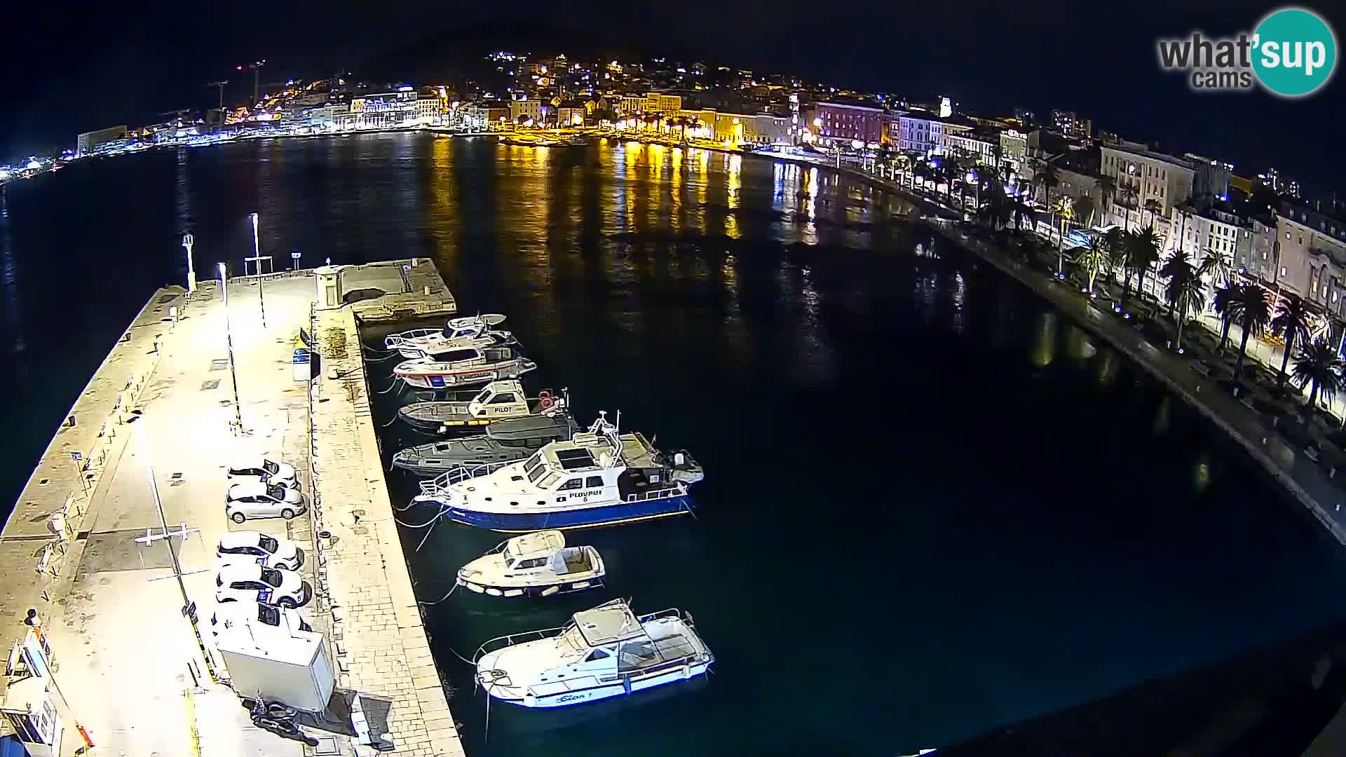 Split Riva Live webcam panorama