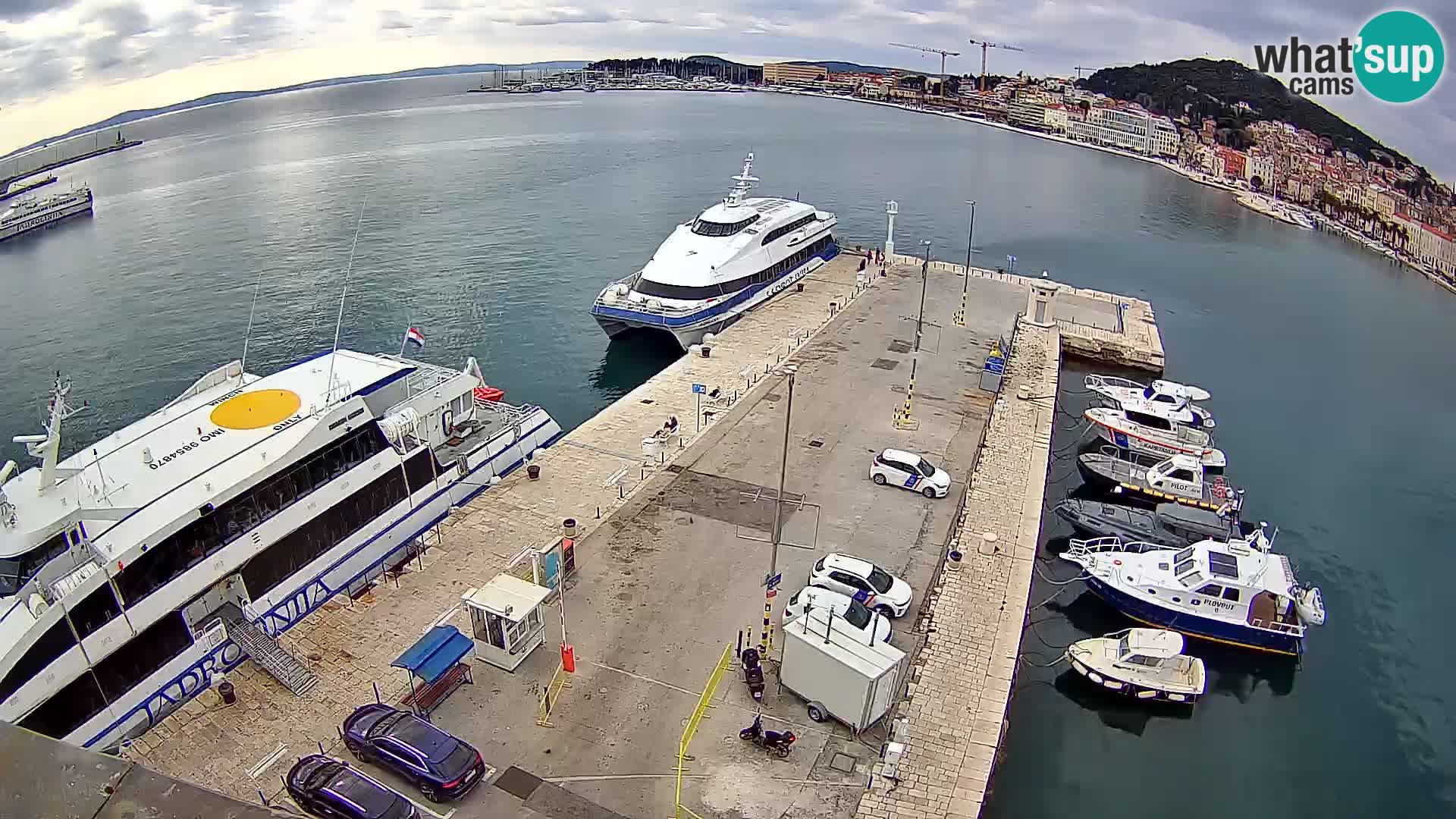 Split Riva Live webcam panorama