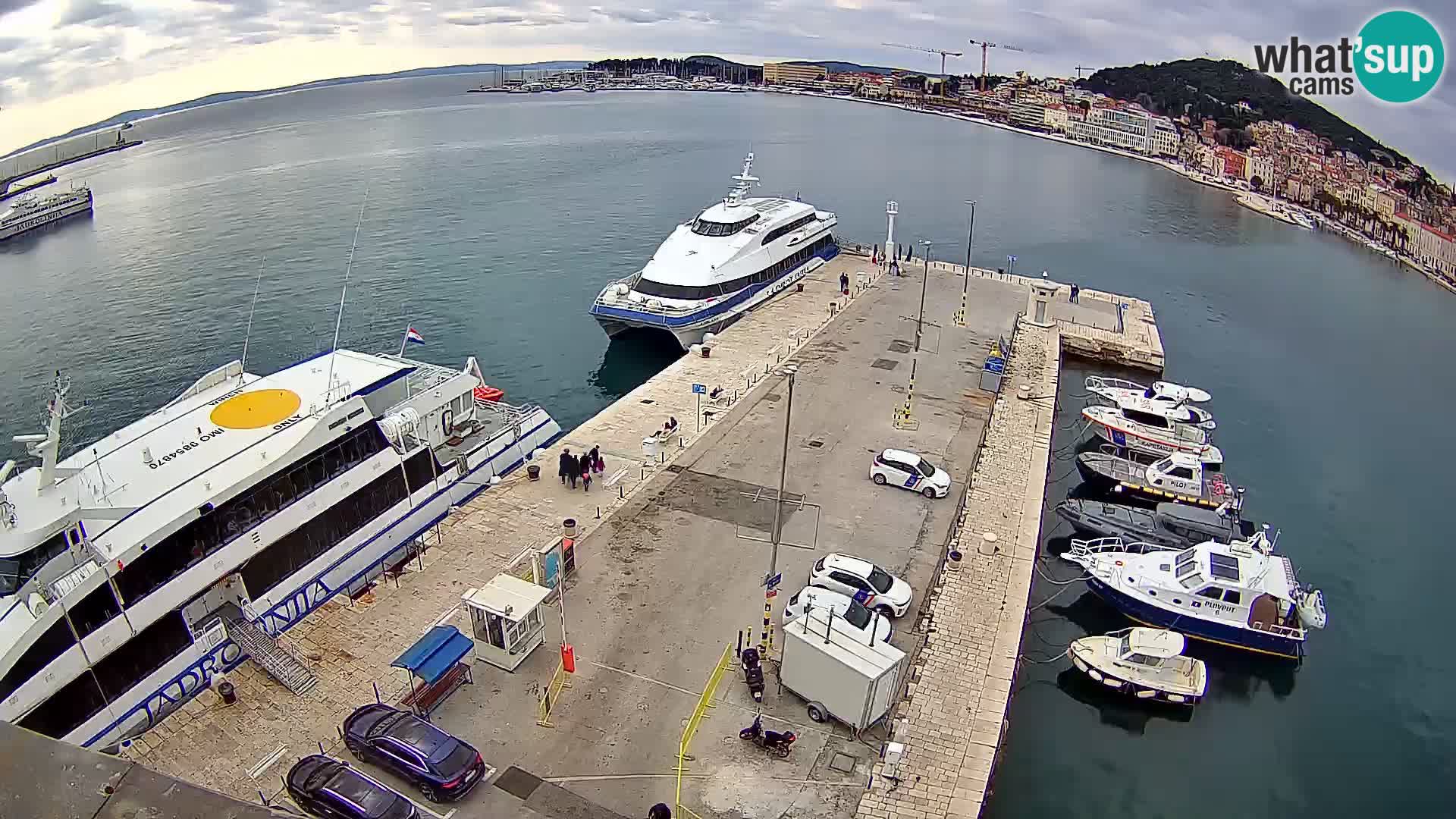 Split Riva Live webcam panorama