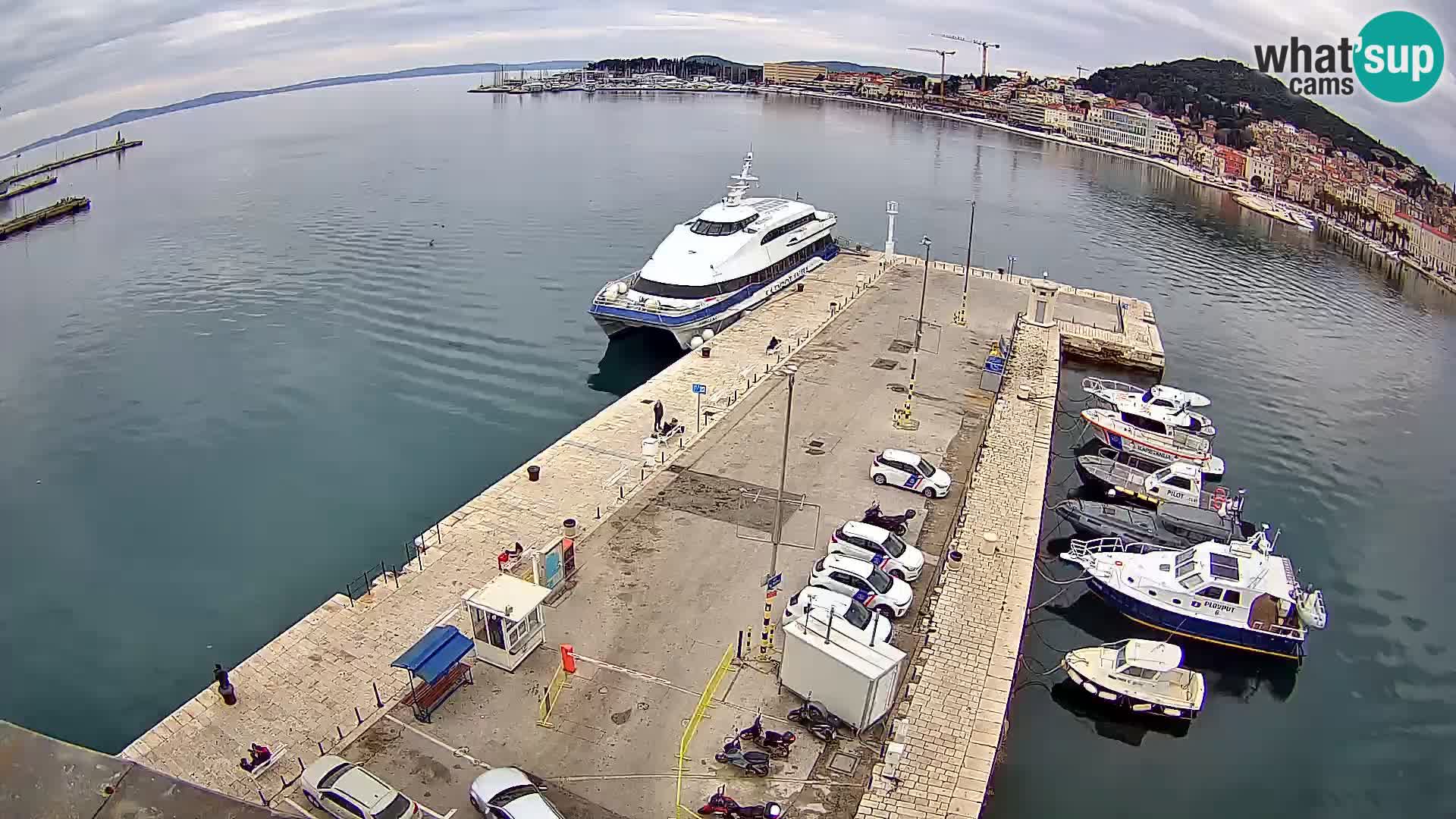 Split Riva Live webcam panorama