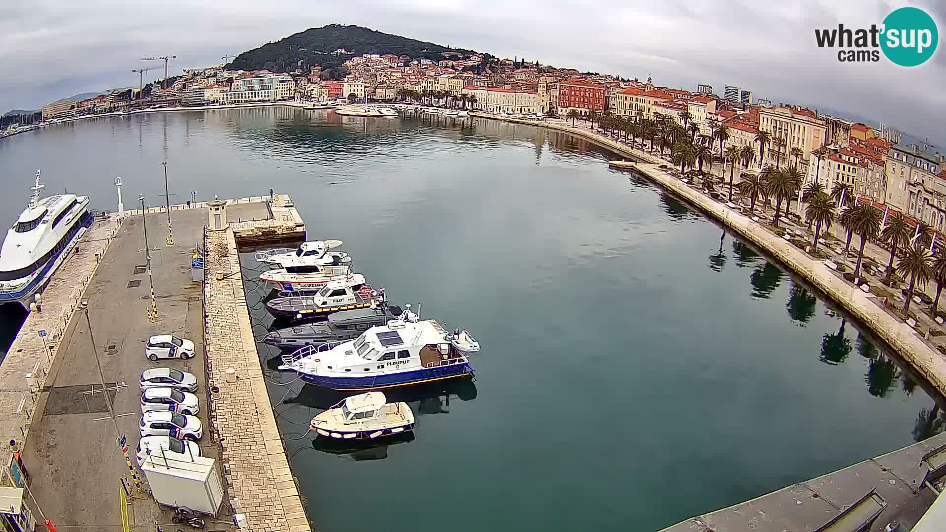 Split Riva Live webcam panorama