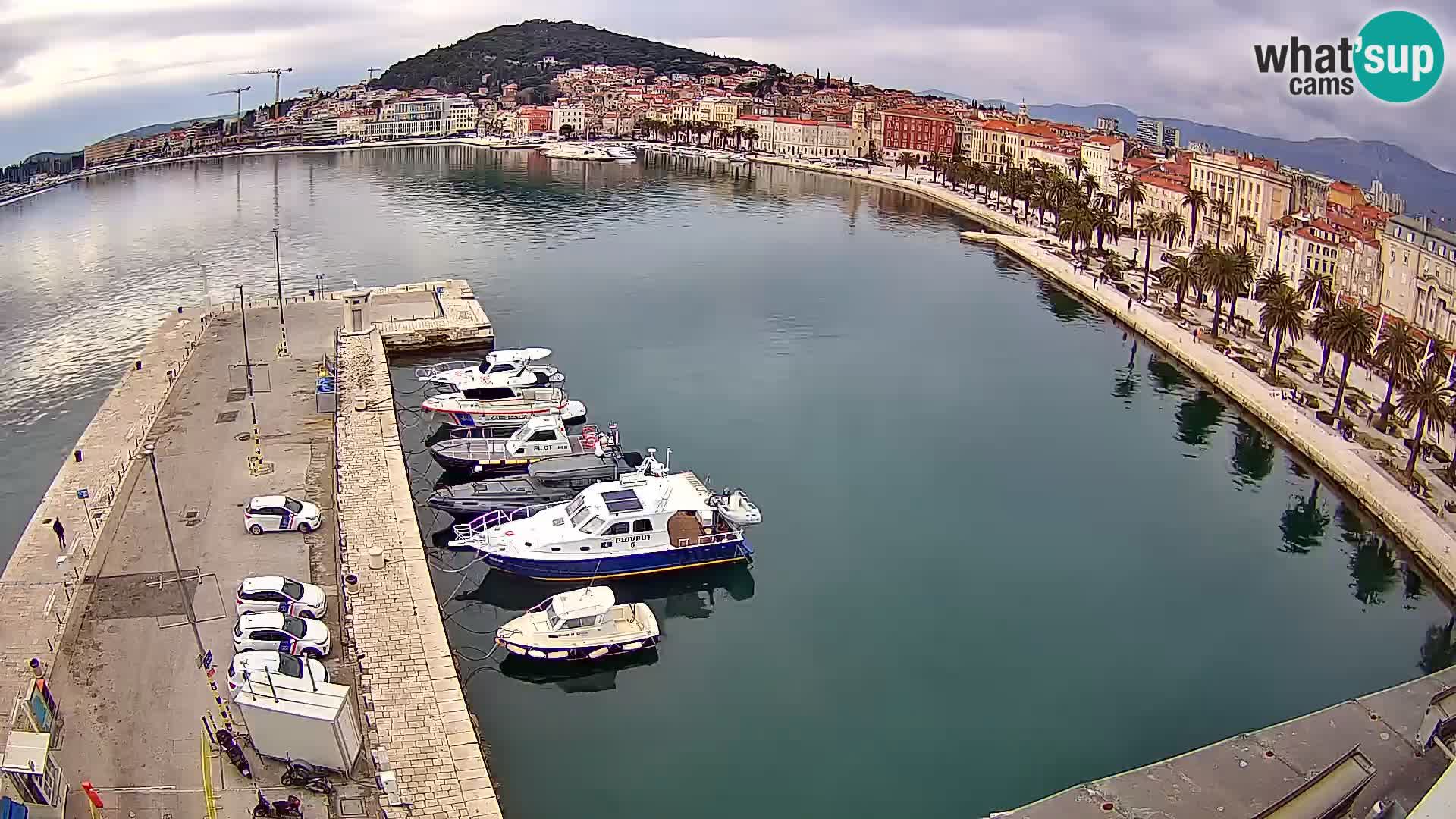 Split Riva Live webcam panorama