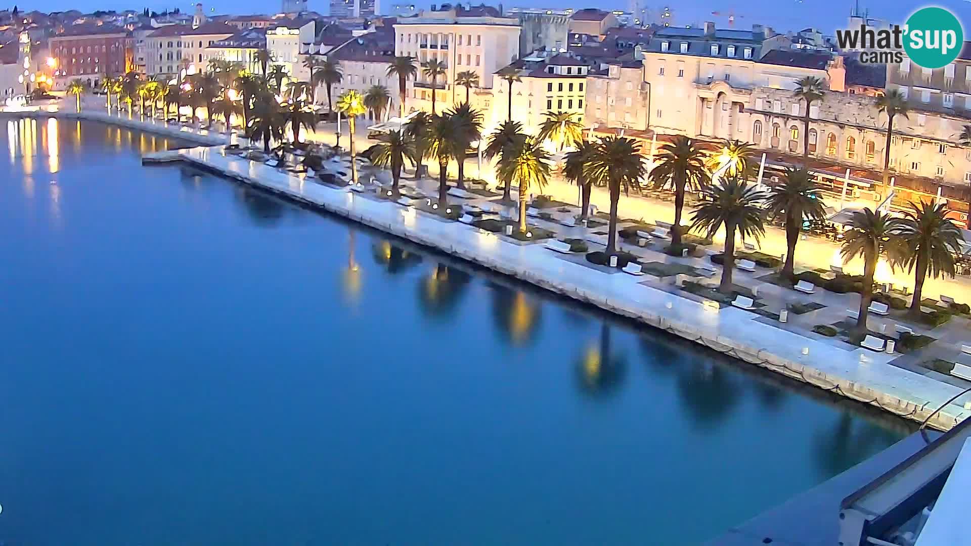 Split Riva Live webcam panorama