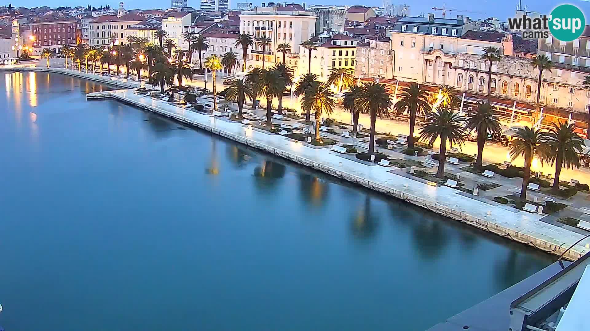 Split Riva Live webcam panorama