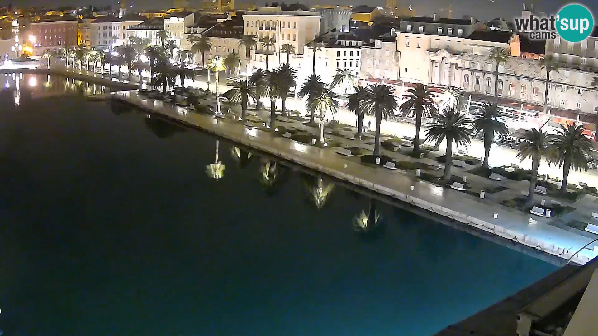 Split Riva Live webcam panorama