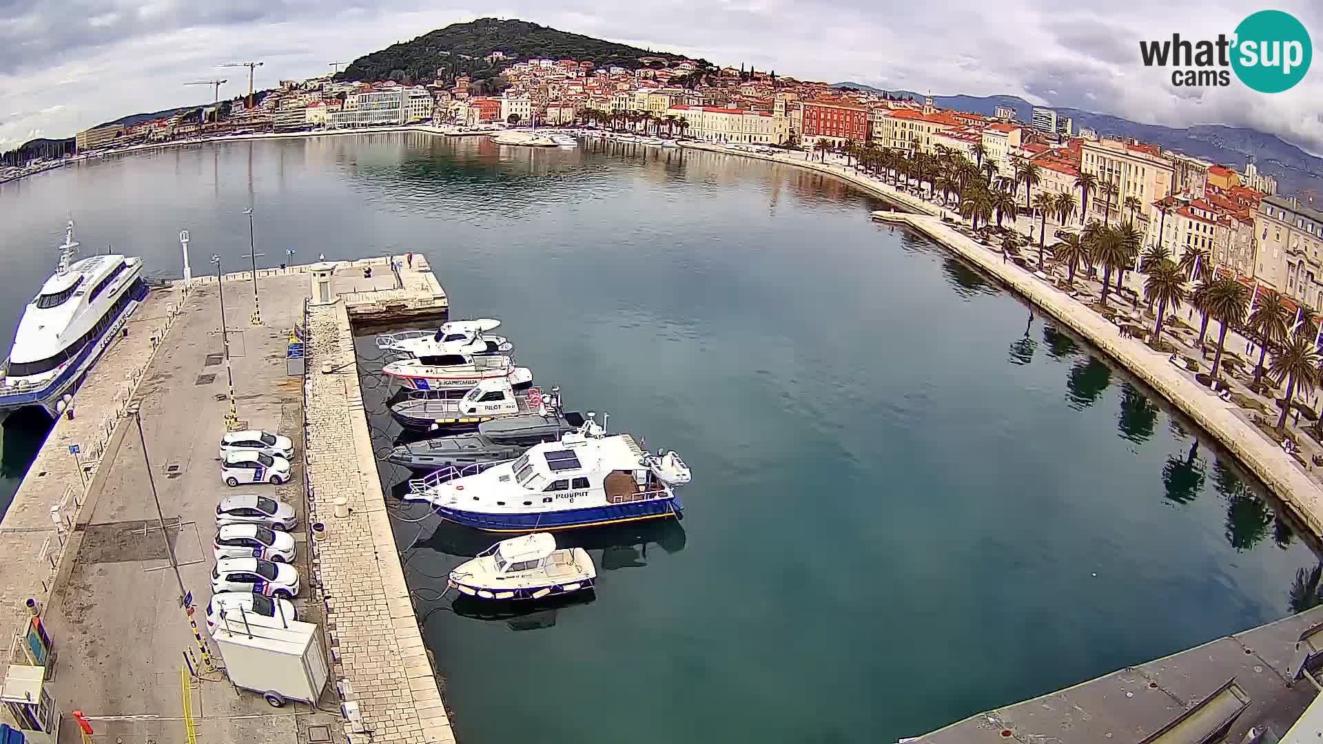 Split v živo panoramska kamera