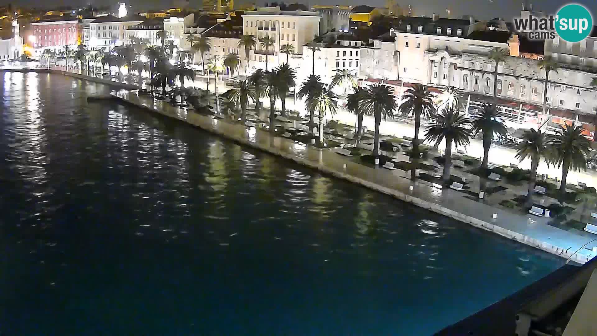 Split Riva Live webcam panorama