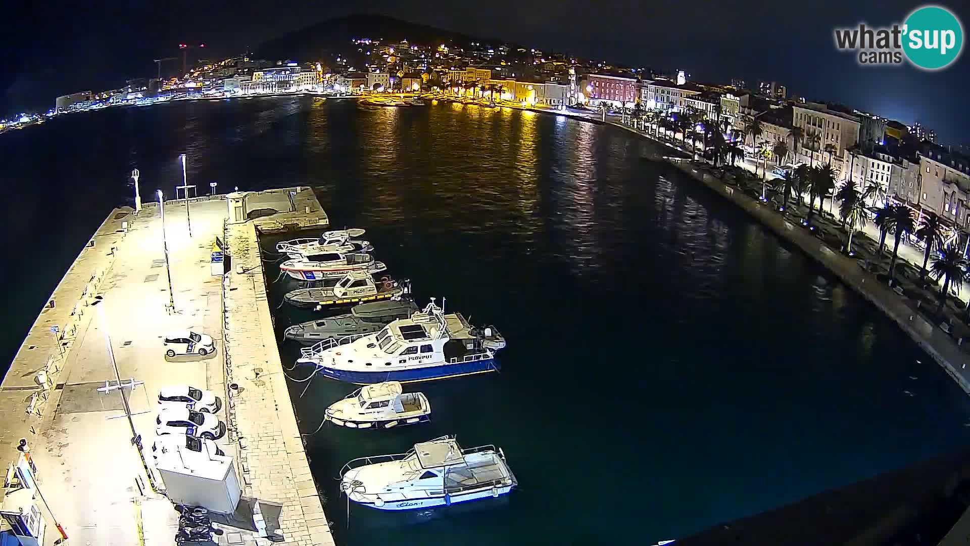 Split Riva Live webcam panorama