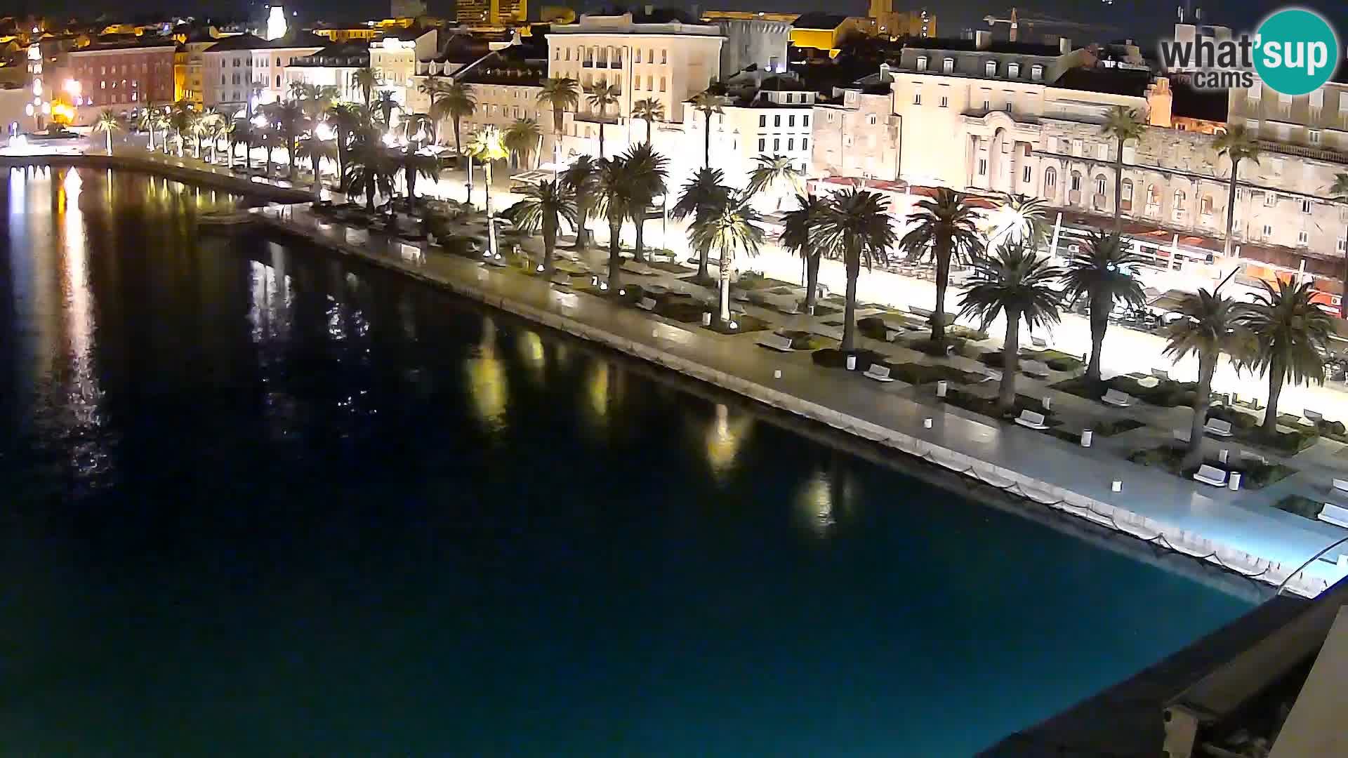 Split Riva Live webcam panorama