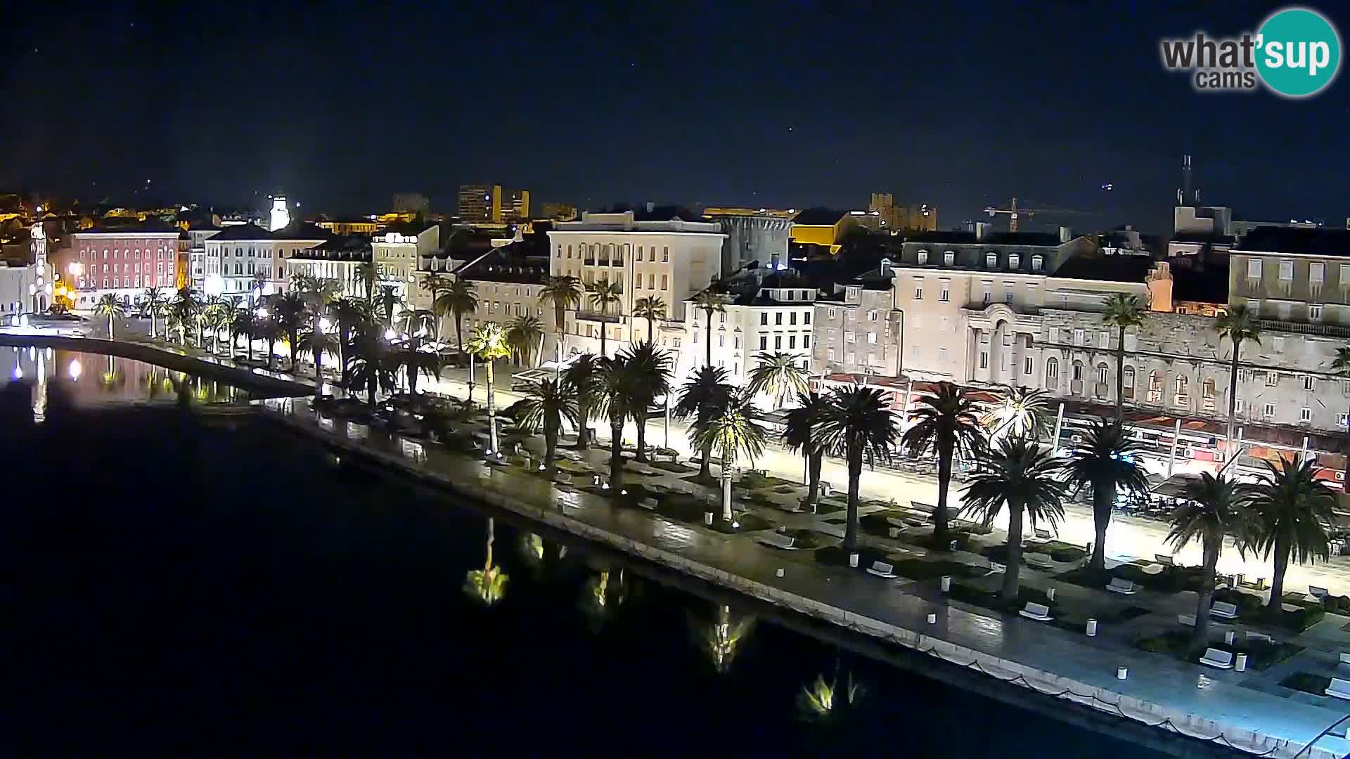 Webcam live Spalato riva e porto