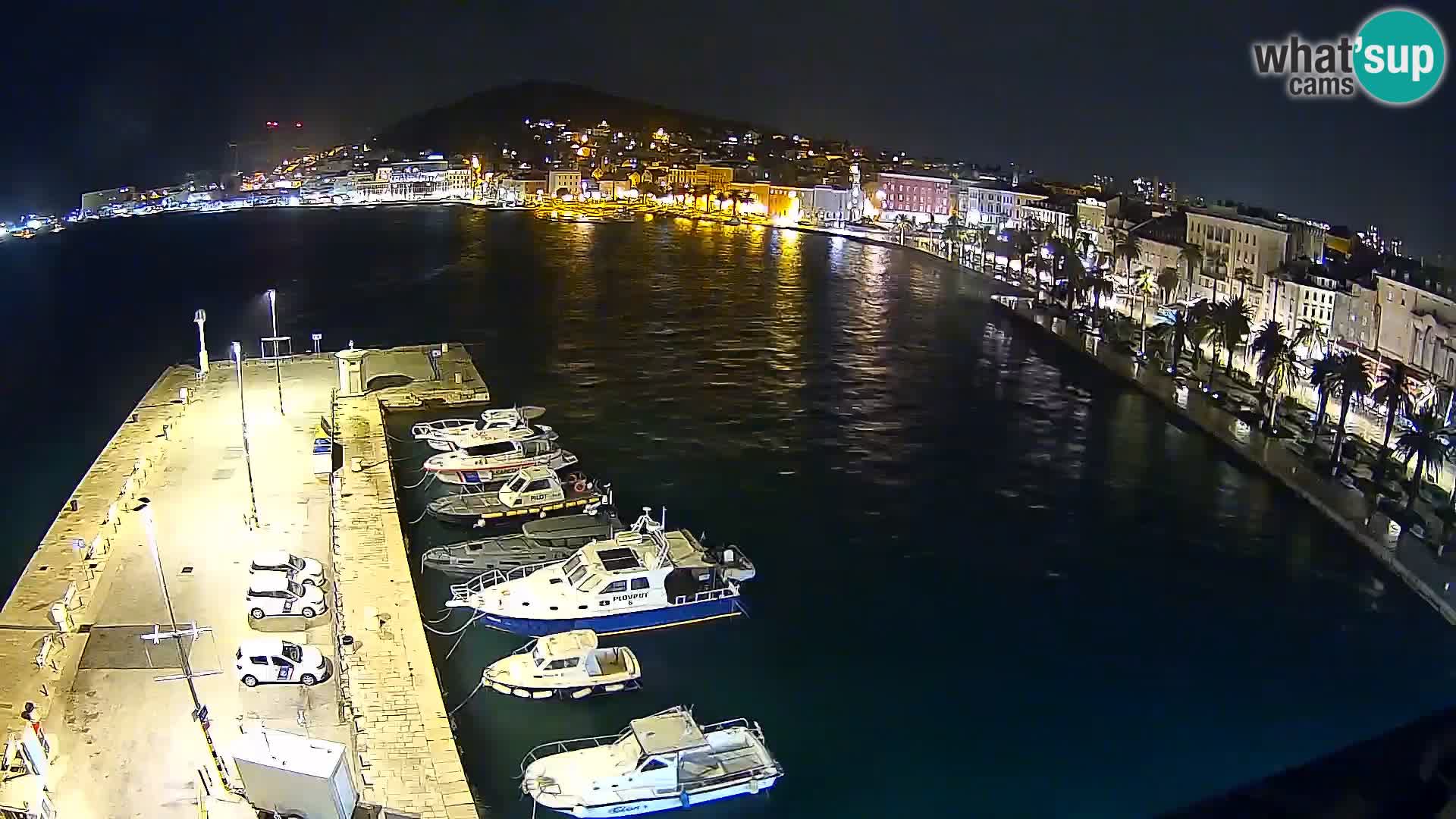 Webcam live Spalato riva e porto