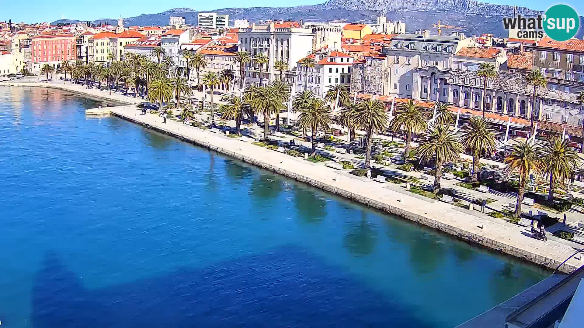 Split Riva Live webcam panorama