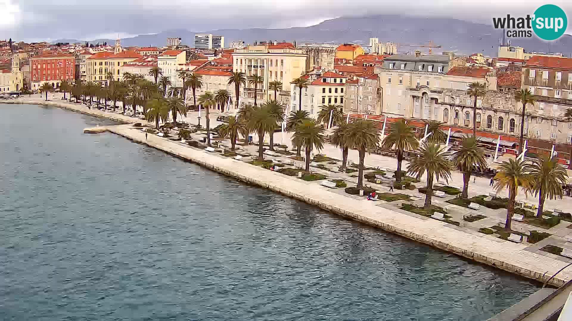 Split Riva Live webcam panorama