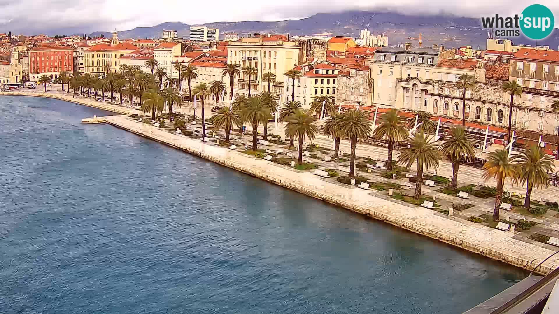 Split Riva Live webcam panorama