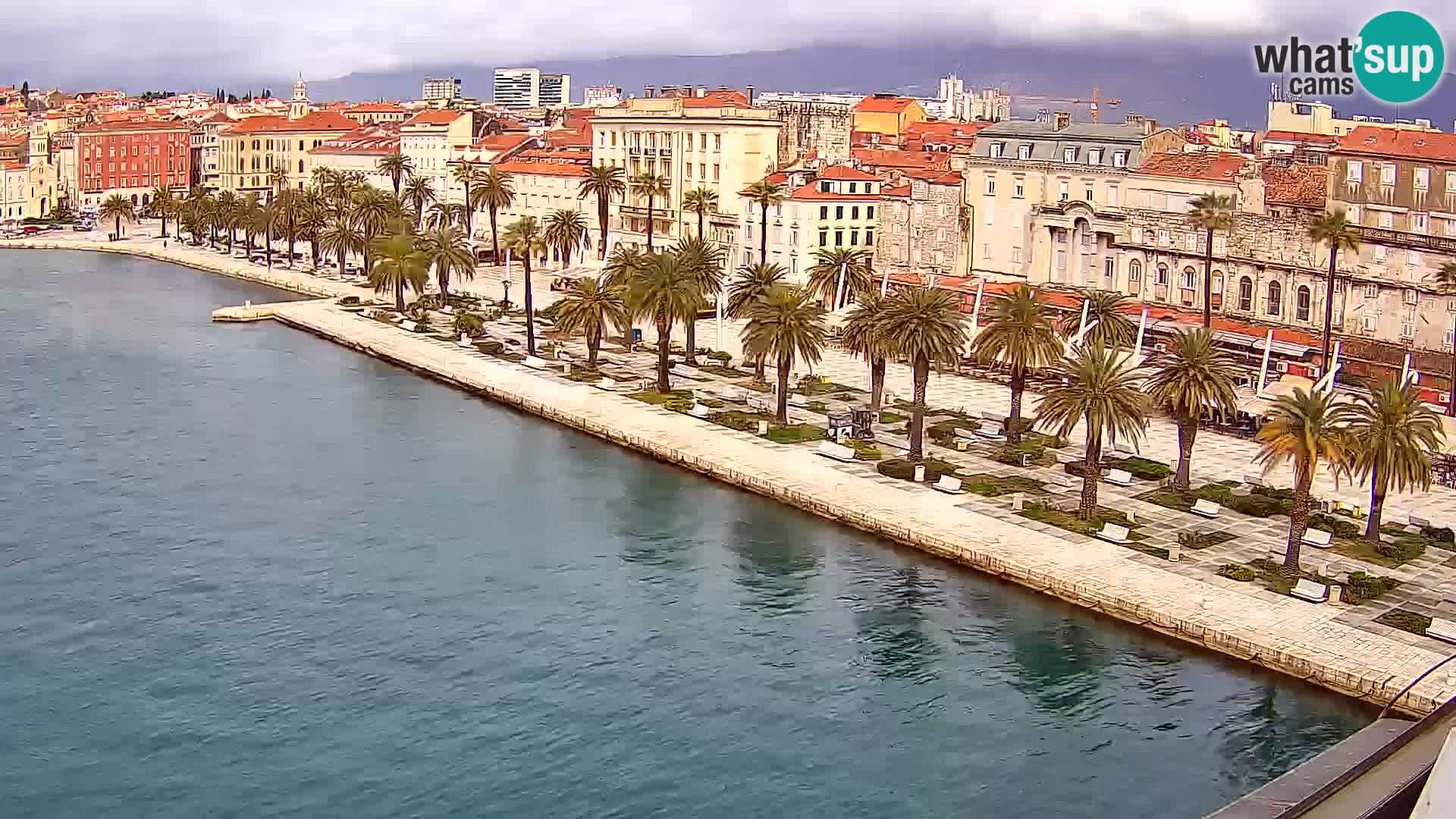 Webcam live Spalato riva e porto