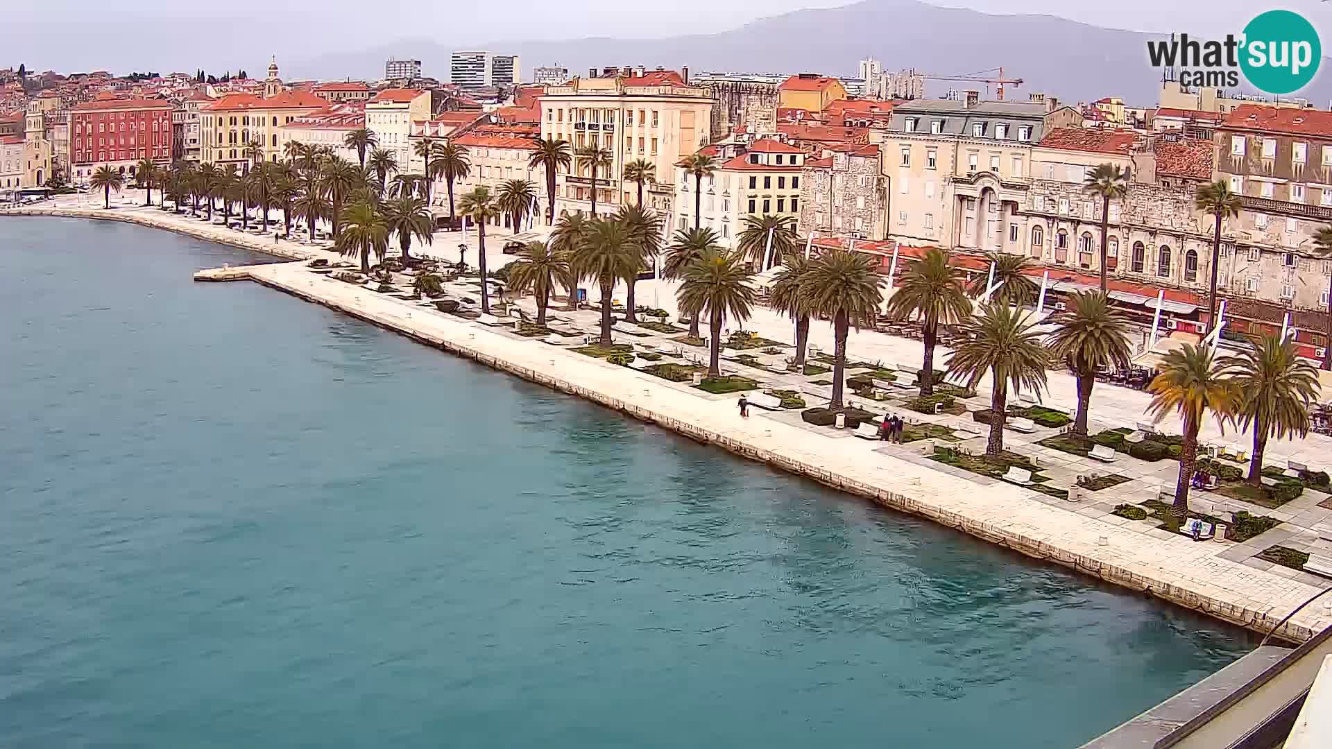 Split Riva Live webcam panorama