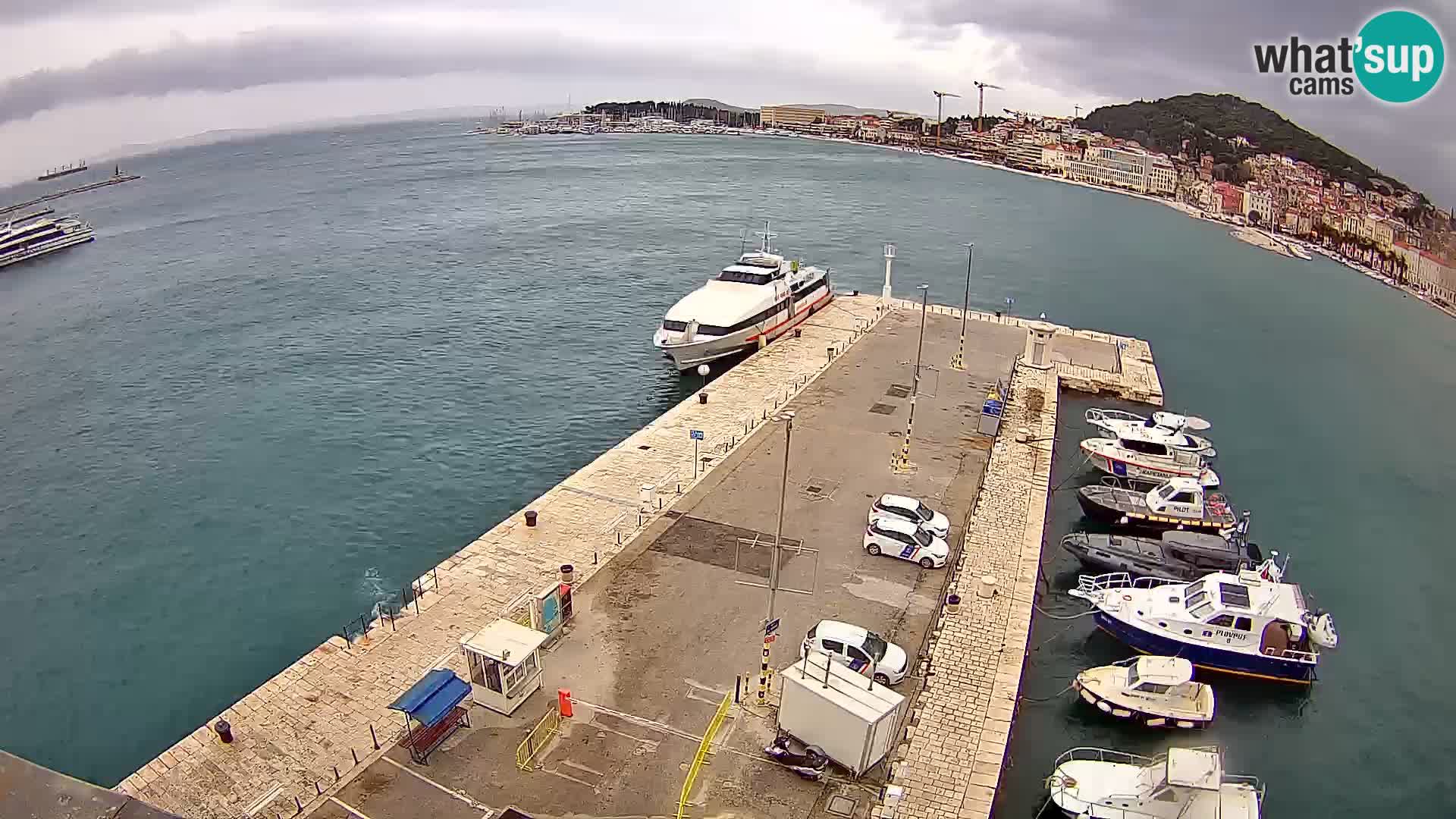 Split Riva Live webcam panorama