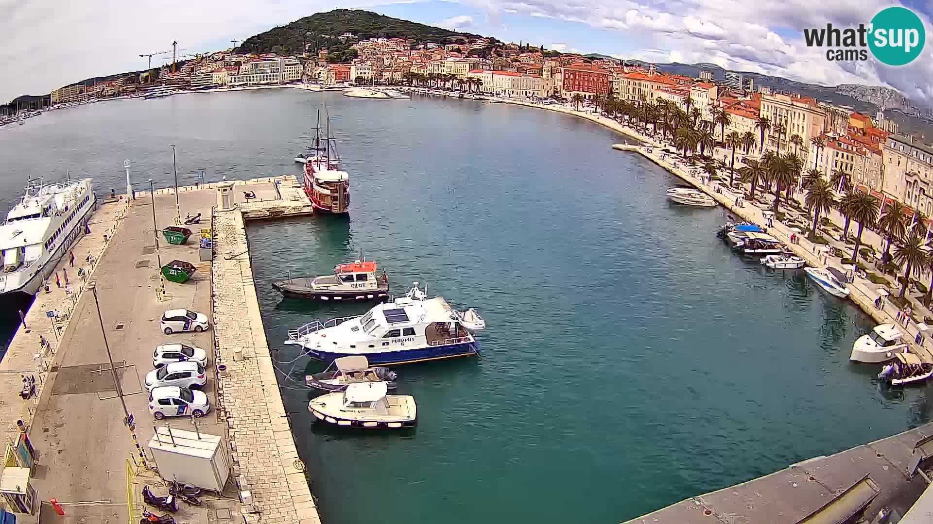 Split livecam panorama