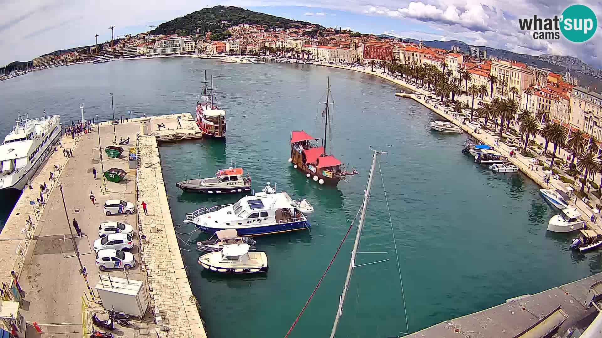 Webcam LIVE Split riva and port