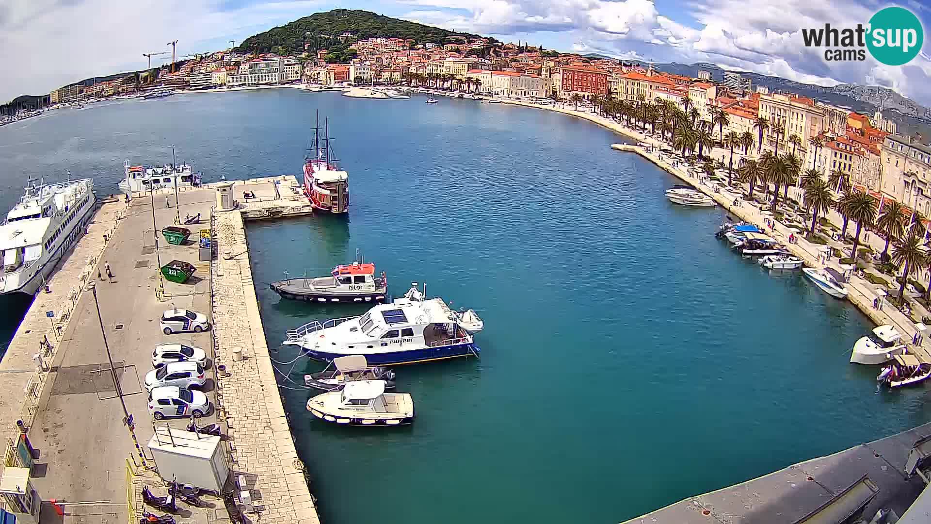 Webcam LIVE Split riva and port