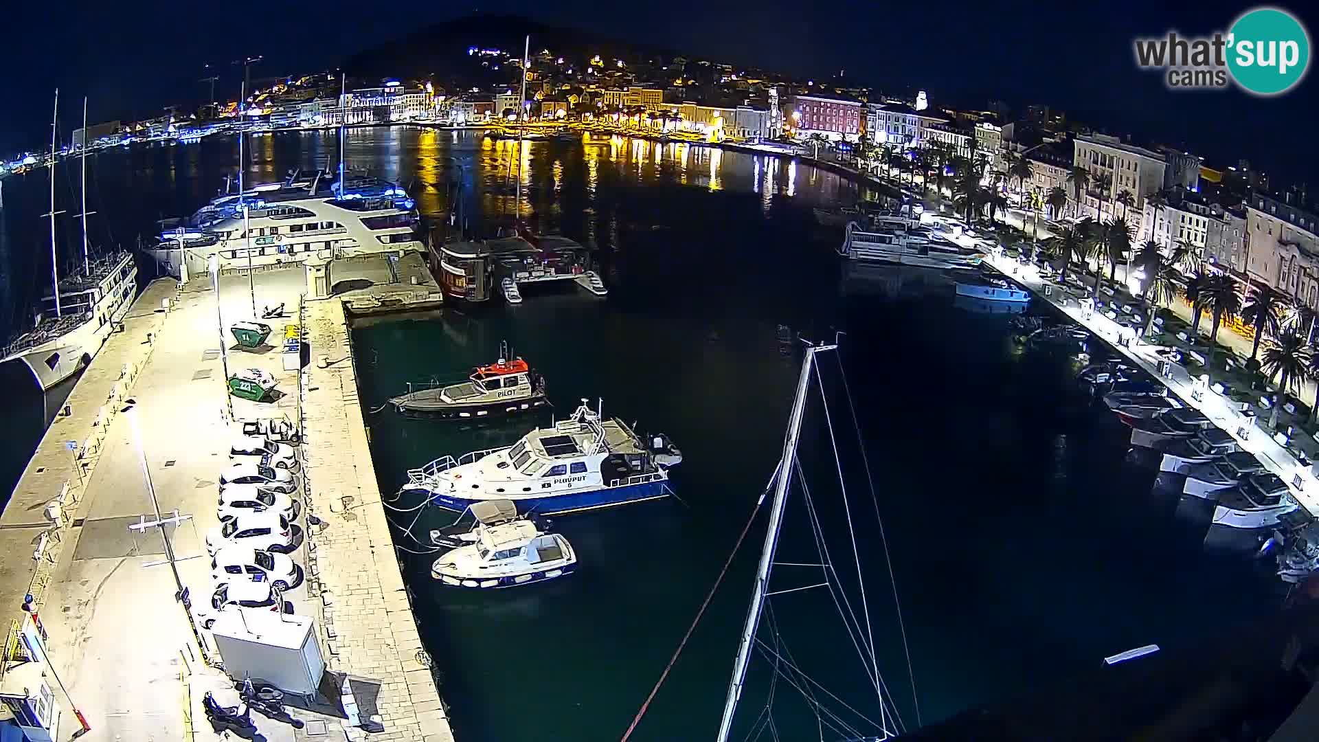Split Riva Live webcam panorama