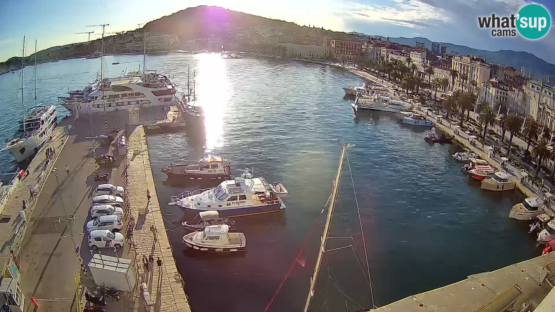Camera en vivo Split puerto