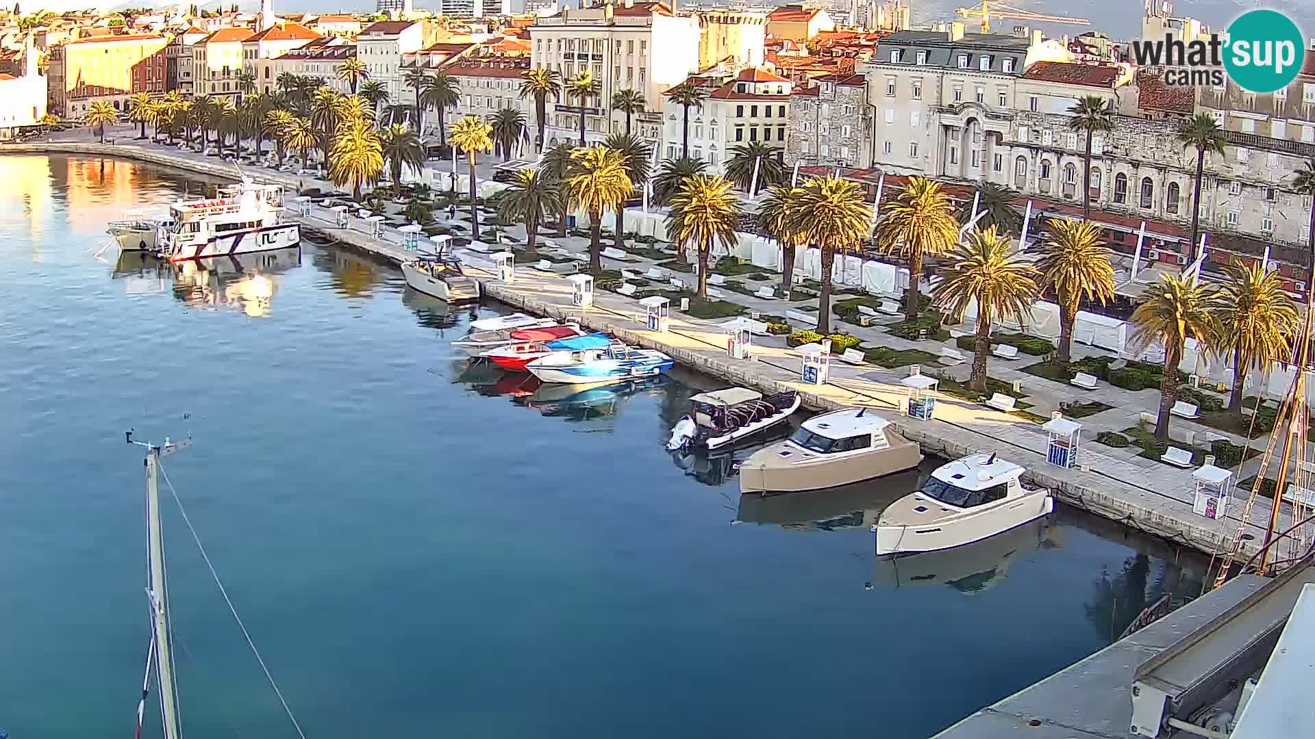 Split Riva Live webcam panorama