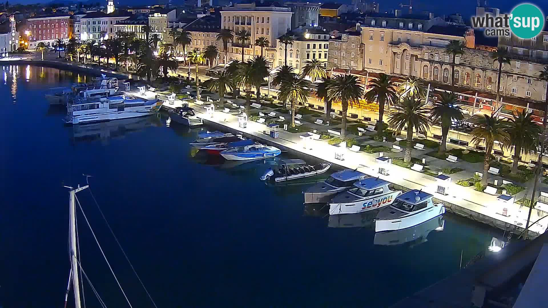 Webcam LIVE Split riva and port