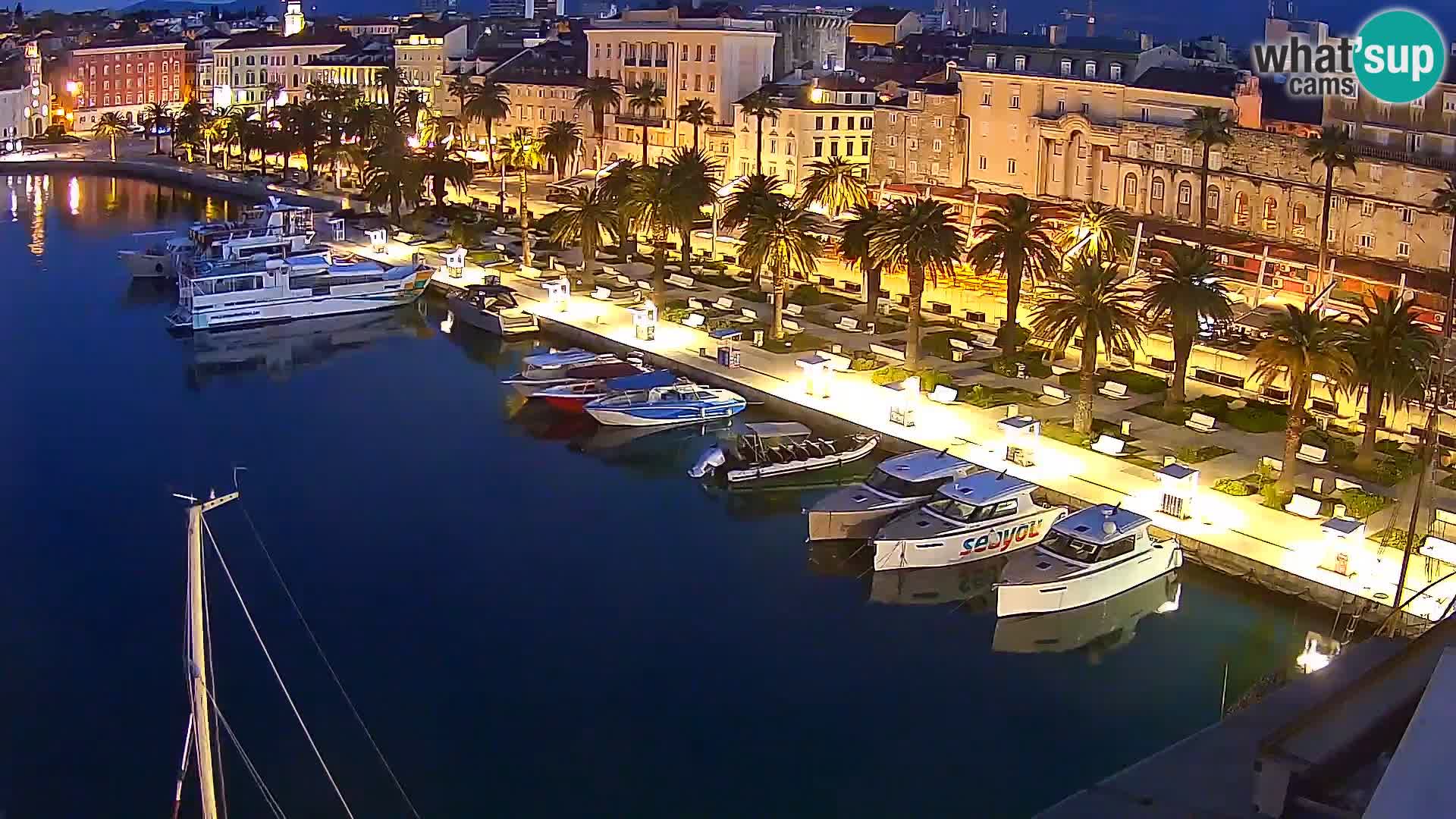 Split Riva Live webcam panorama