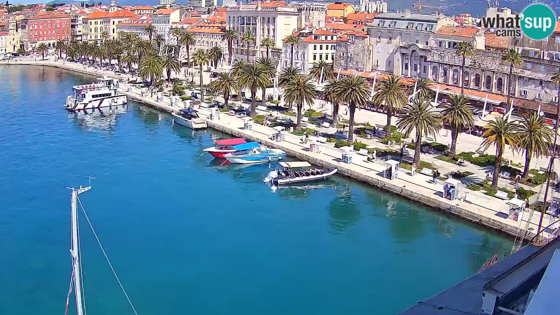 Split Riva Live webcam panorama