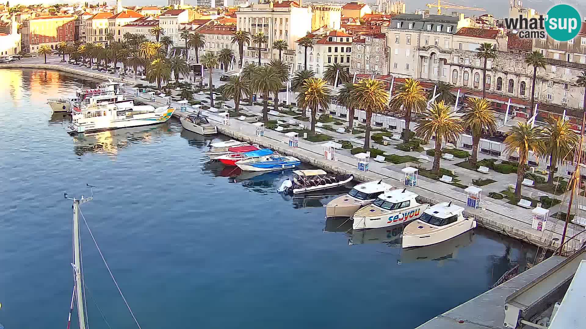 Split Riva Live webcam panorama