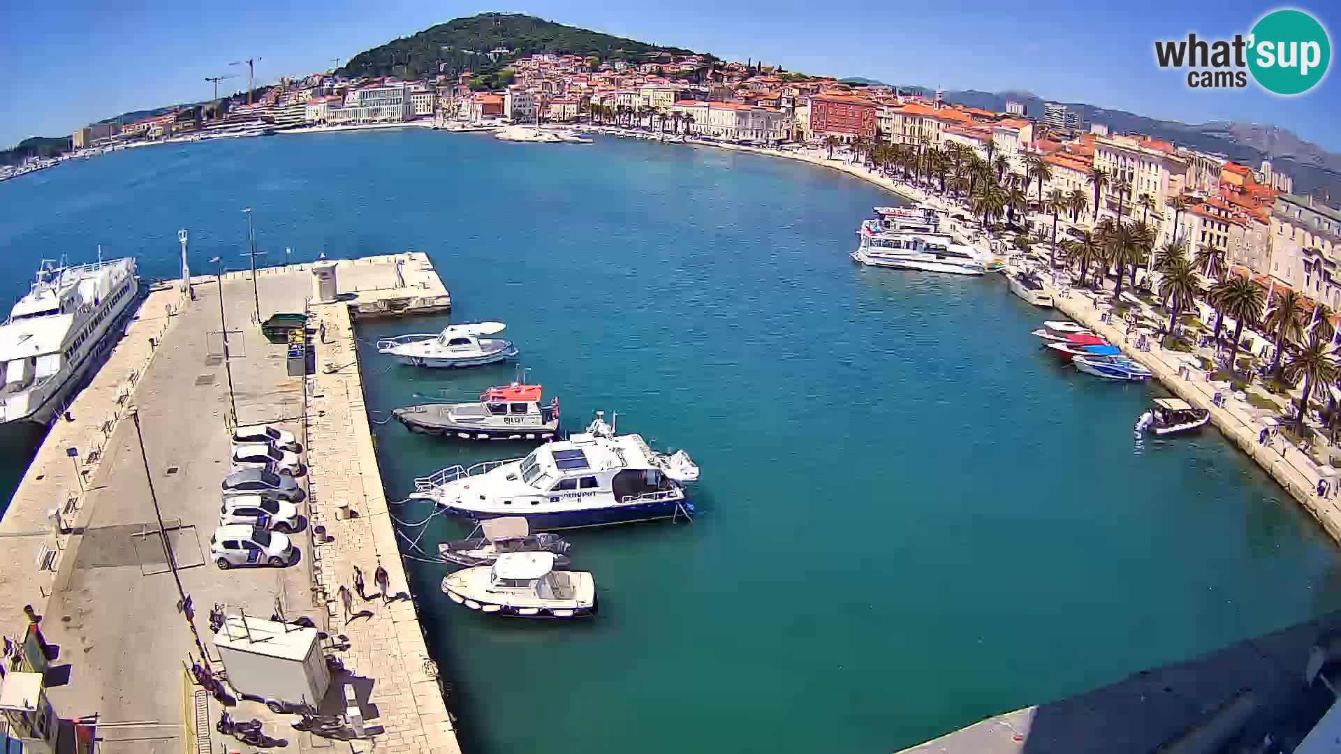 Split Riva Live webcam panorama