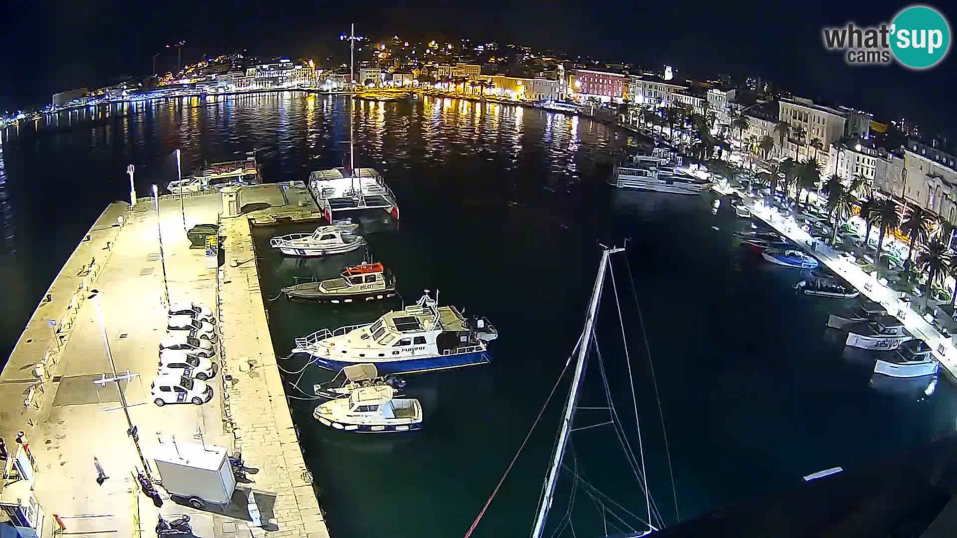 Webcam live Spalato riva e porto