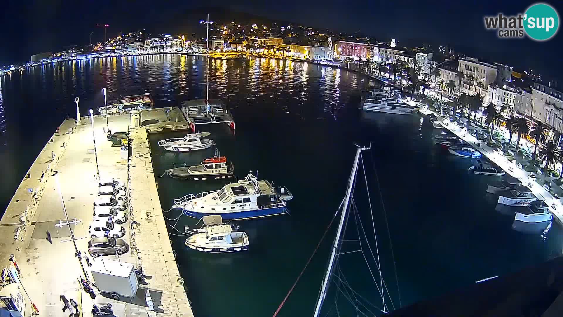 Webcam live Spalato riva e porto