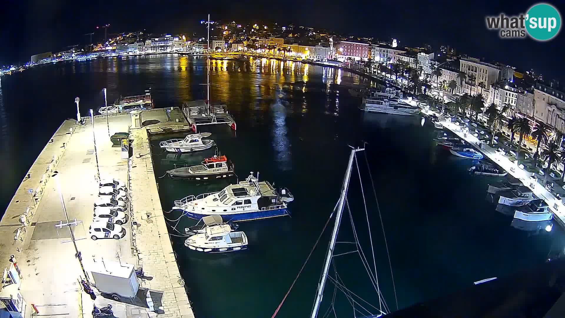 Webcam live Spalato riva e porto