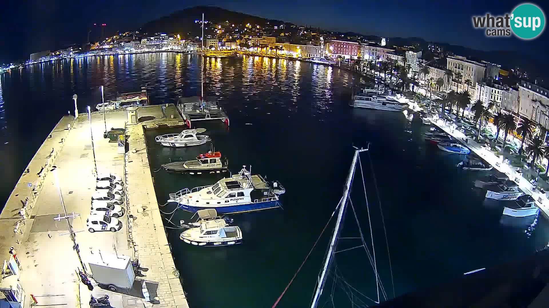 Webcam live Spalato riva e porto