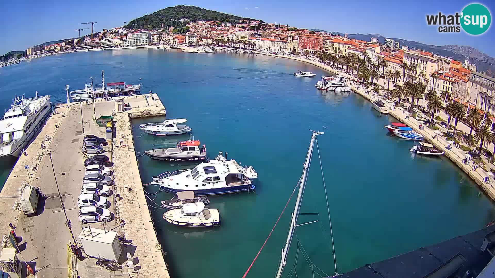 Webcam LIVE Split riva and port