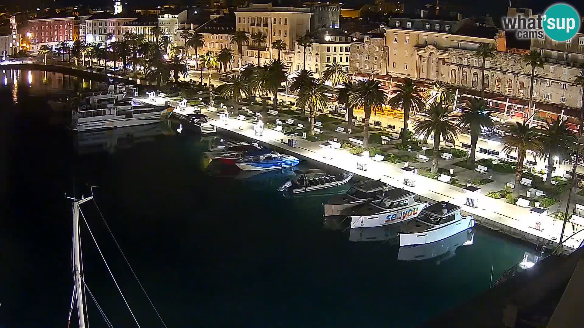 Webcam LIVE Split riva and port