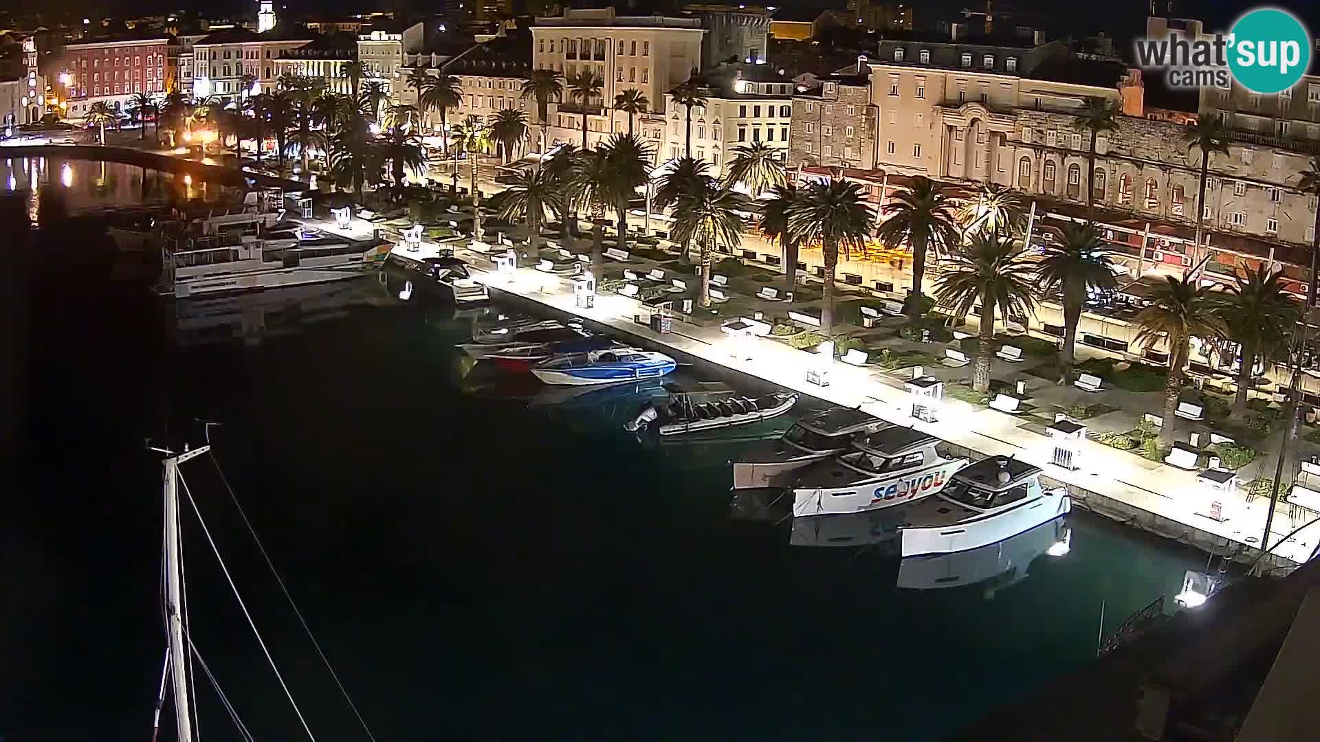 Split Riva Live webcam panorama