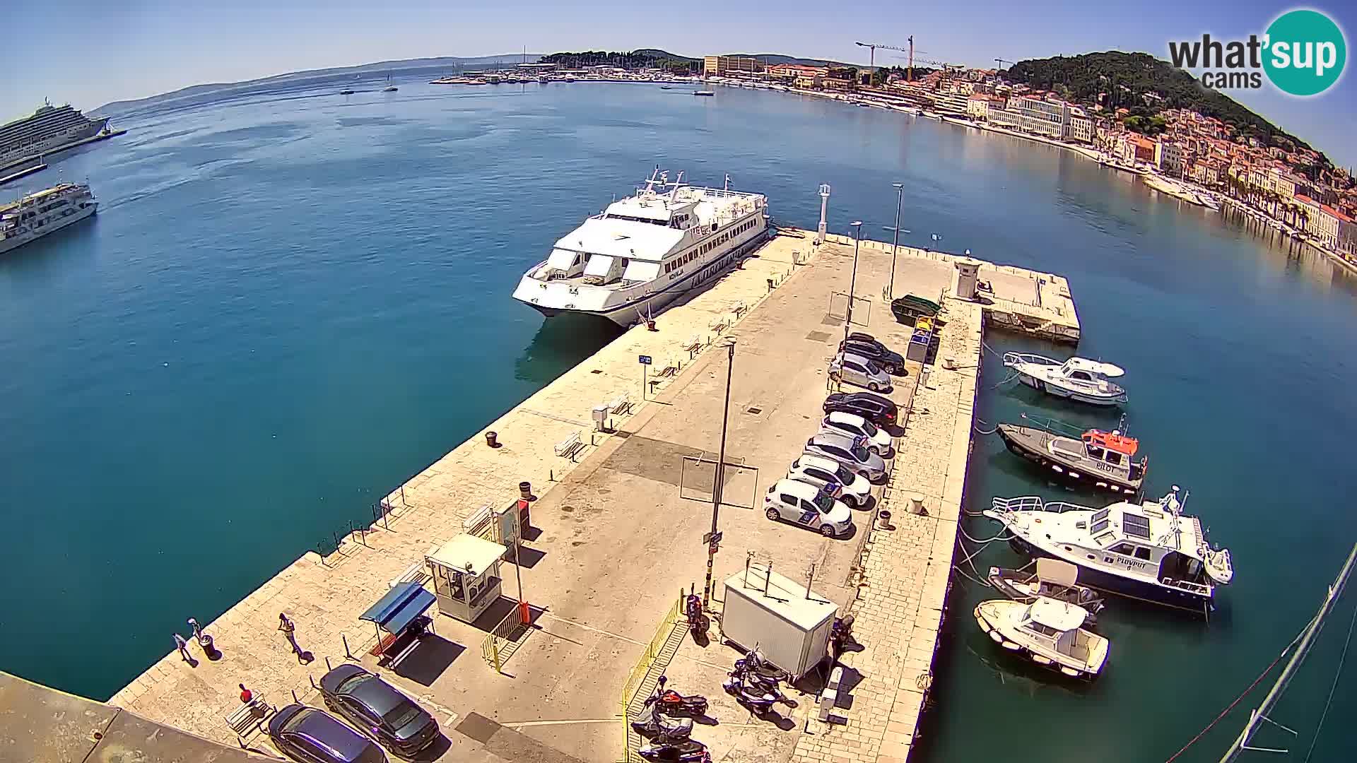 Split livecam panorama
