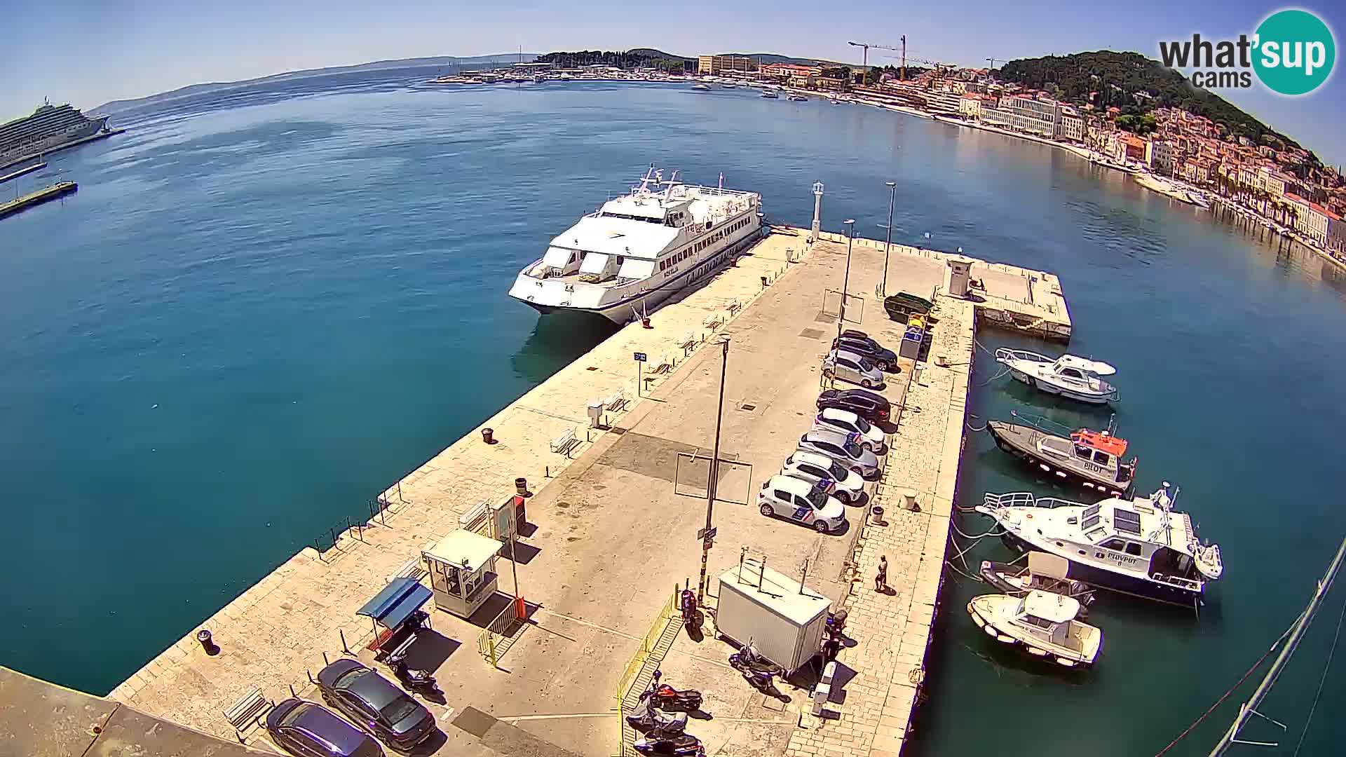 Webcam LIVE Split riva and port