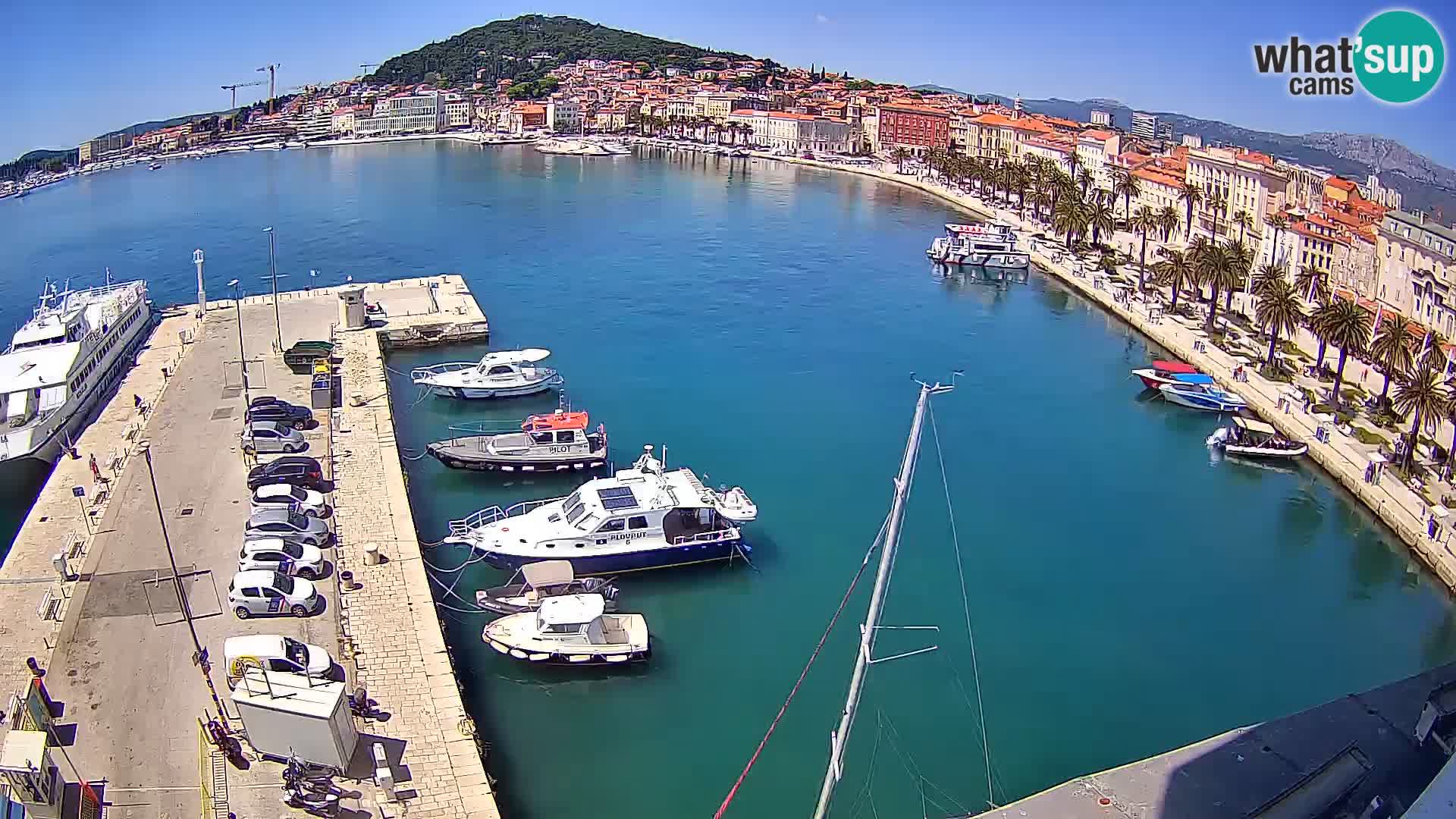 Webcam LIVE Split riva and port
