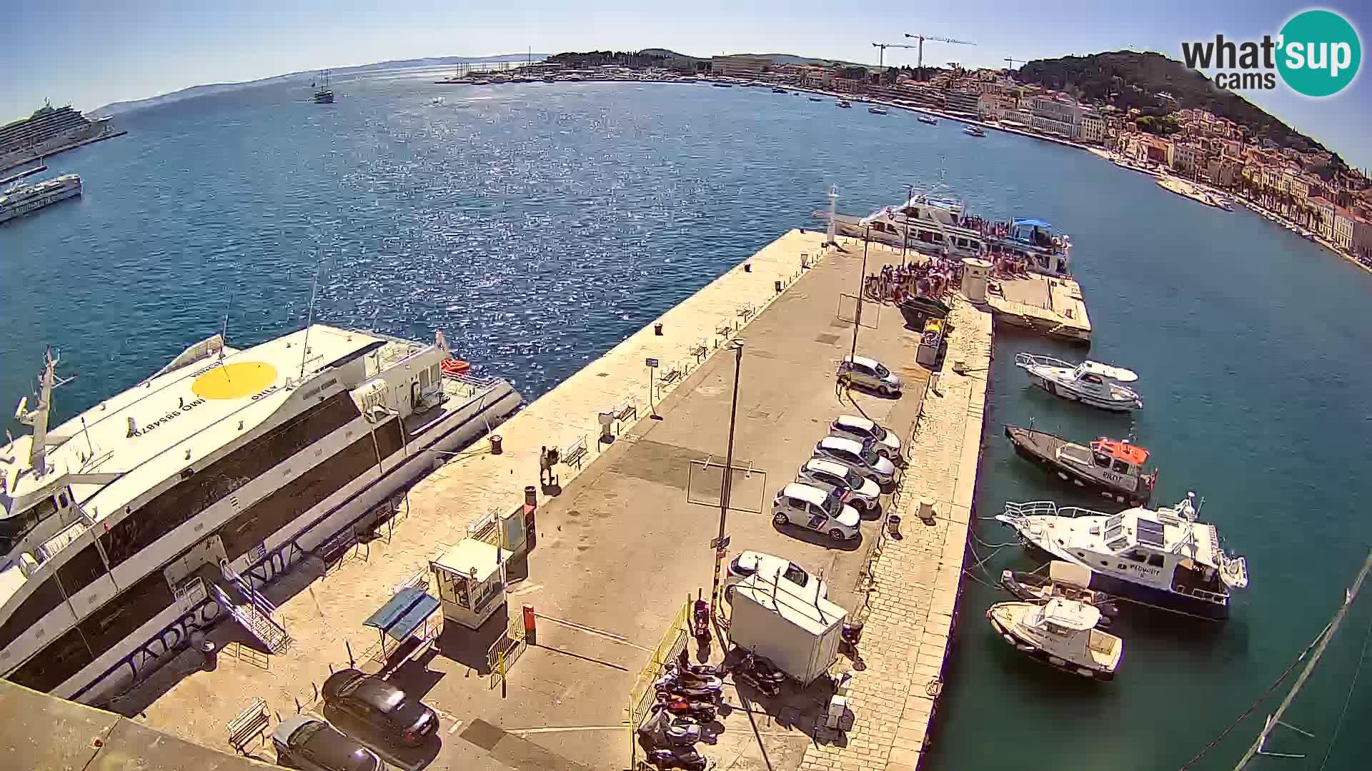 Camera en vivo Split puerto