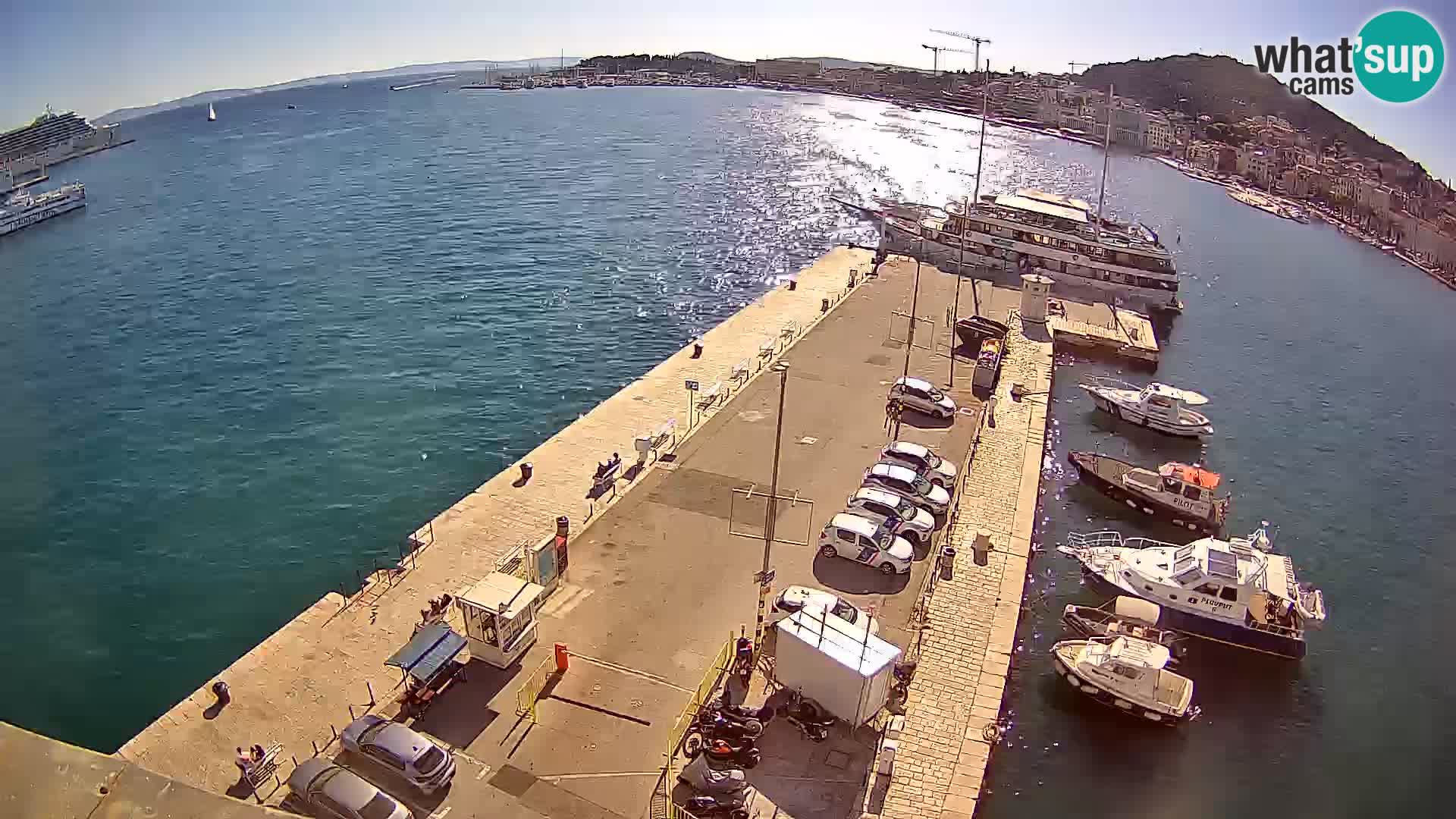 Webcam LIVE Split riva and port