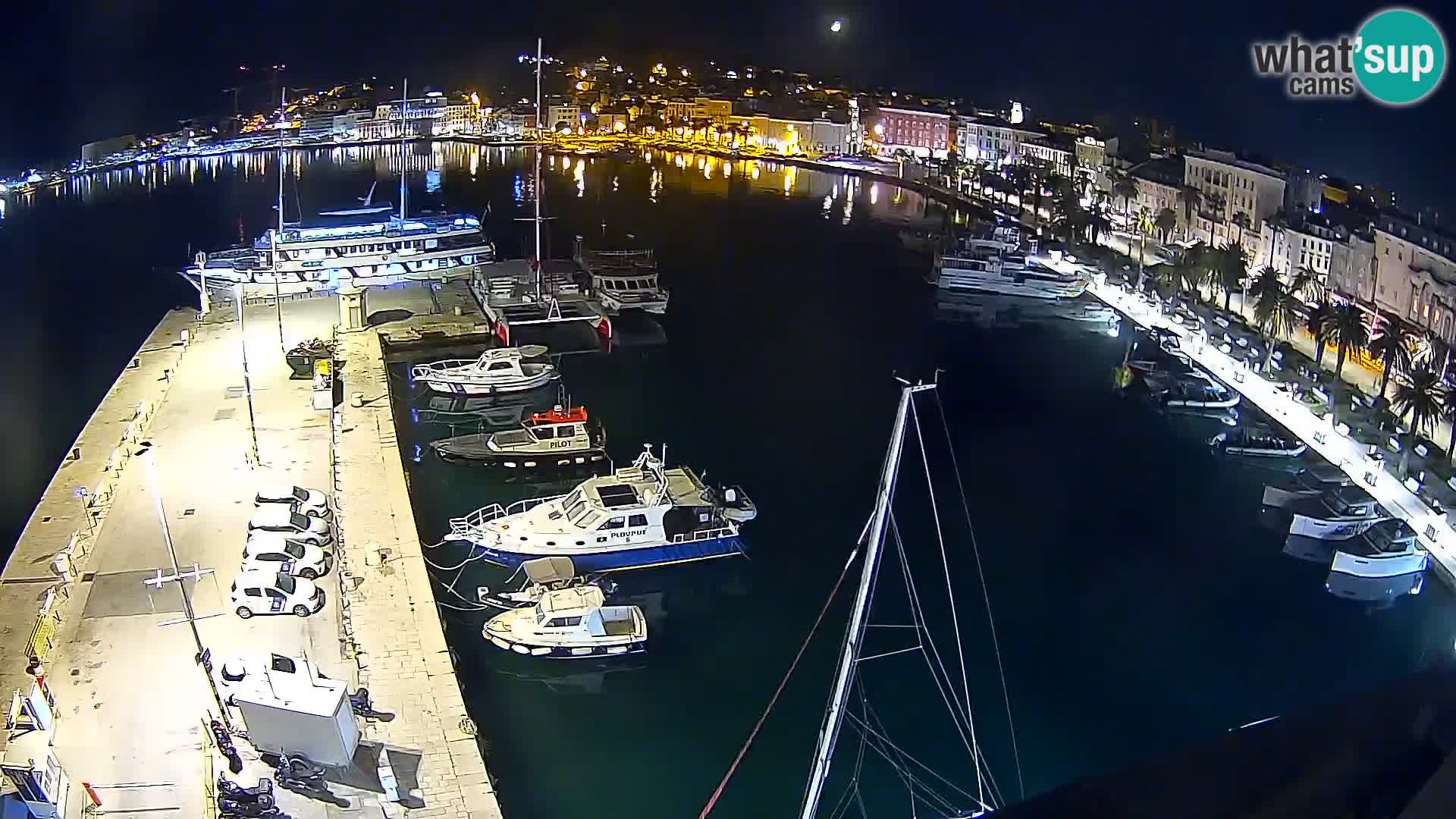 Webcam LIVE Split riva and port