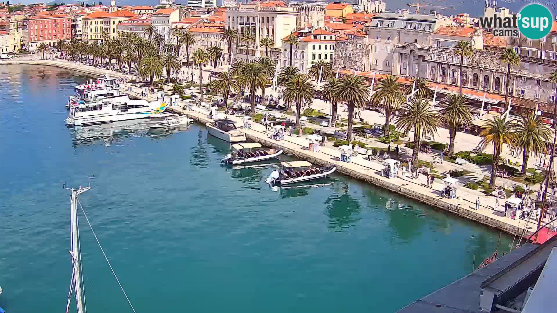 Split Riva Live webcam panorama