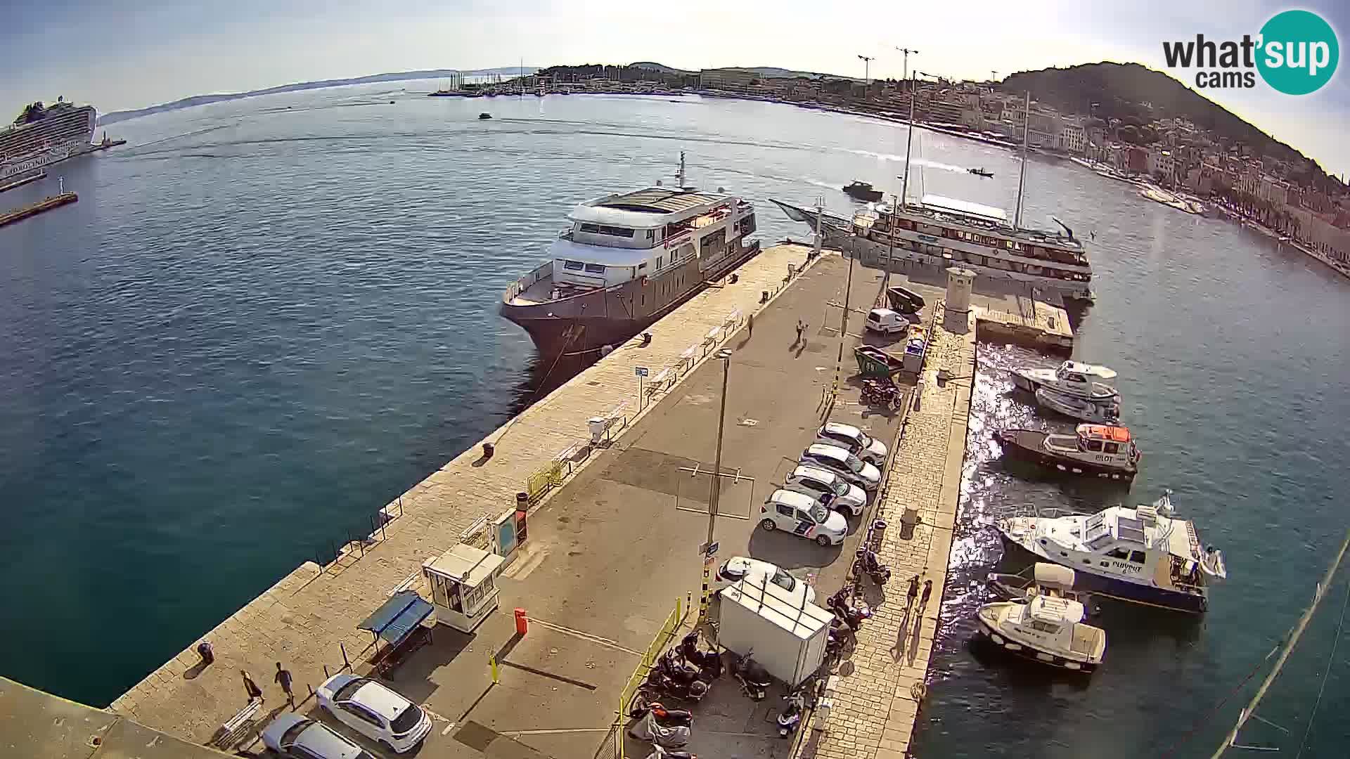 Camera en vivo Split puerto